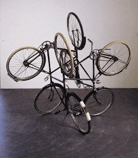 Las bicicletas de Gabriel Orozco.
