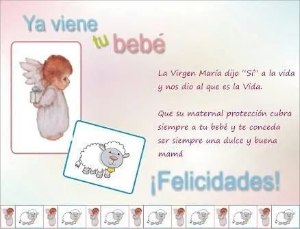 TP - FELICITACIÓN PARA BABY SHOWER. CONSEJOS ANIMACIONES MAEL ...