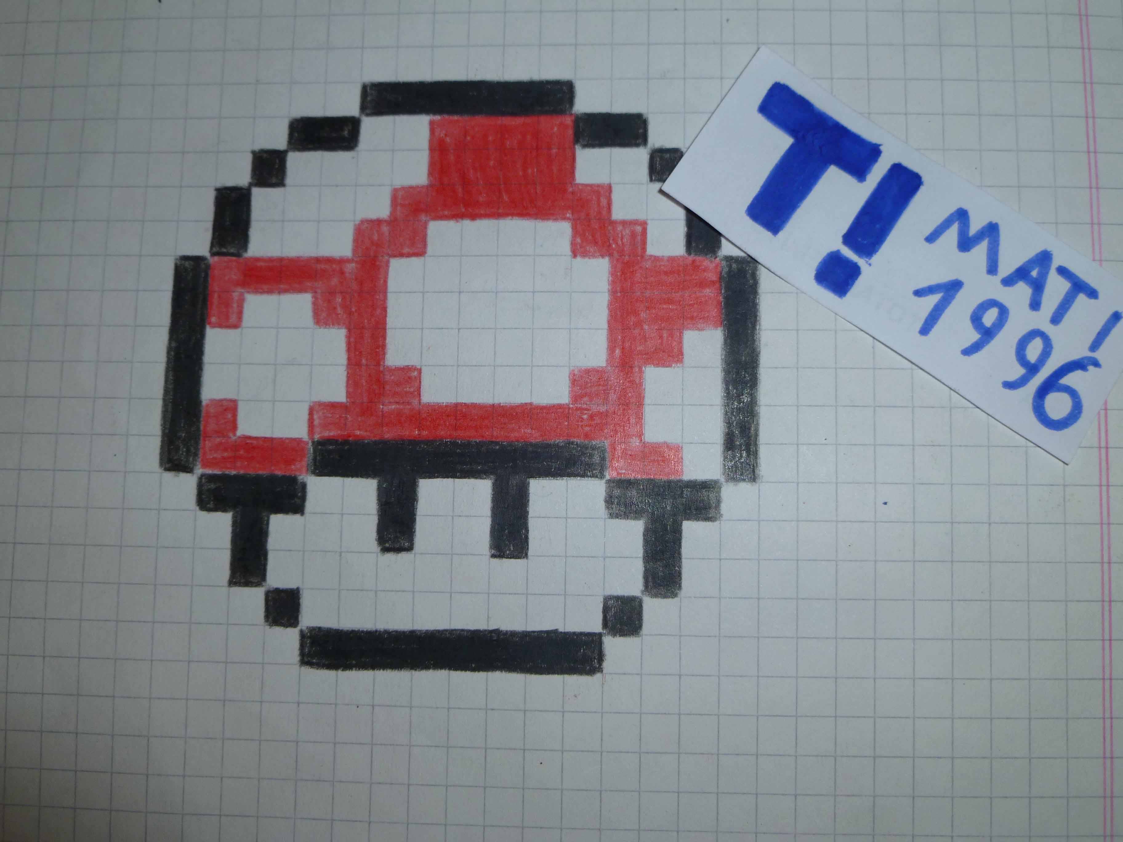 Mi arte Gamer en papel cuadriculado - Taringa! Mi arte Gamer en papel cuadriculado - Taringa!