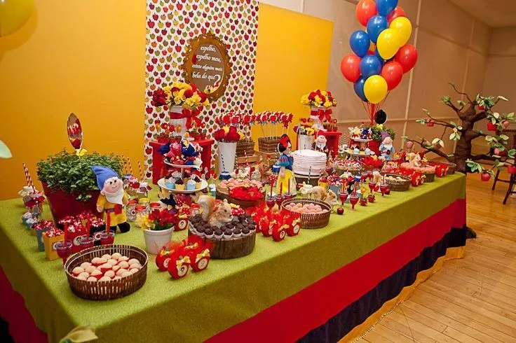 Blanca Nieves | Decoracion | Pinterest | Candy Bars, Candy and Bar