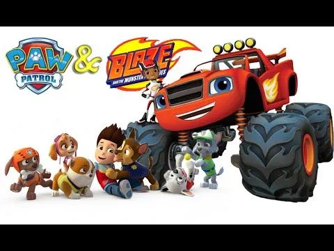 Blaze and the Monster Machines Meets Paw Patrol - YouTube
