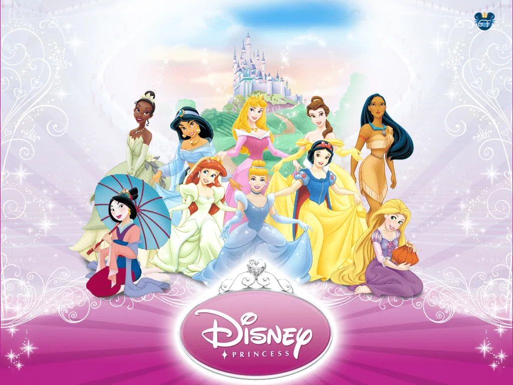 Blog das Princesas: Princesas Disney Com Castelo ao Fundo