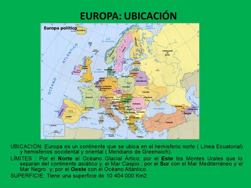 BLOG EDUTEKA VILMER: EUROPA: REGIONES Y PAÍSES. NIVELES DE ...