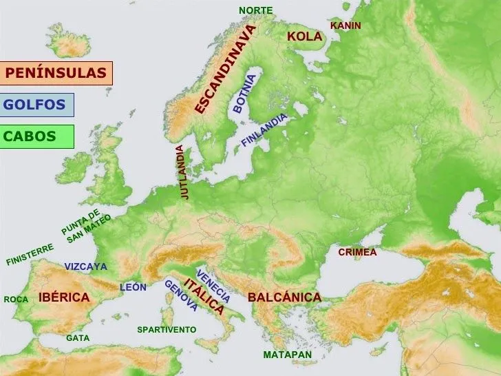 El blog de Fátima: EL RELIEVE DE EUROPA - Las costas europeas El blog de Fátima: EL RELIEVE DE EUROPA - Las costas europeas