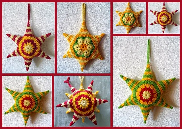 Blog de Goanna: Decoración navideña: adornos en crochet