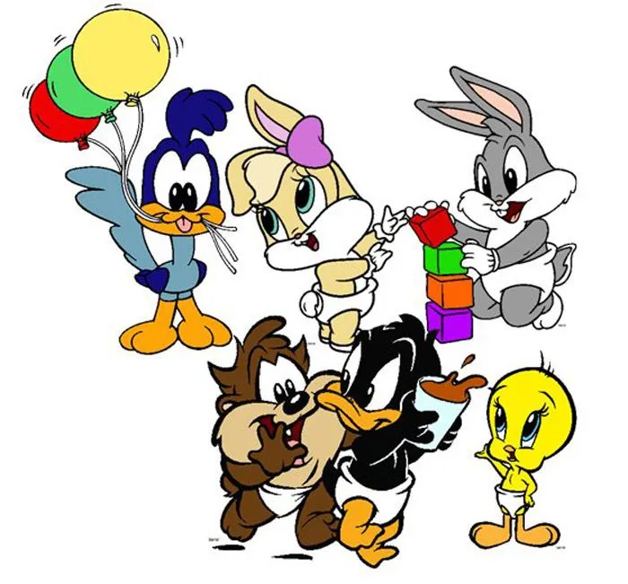 Baby Looney Tunes en Pañales - Imagui