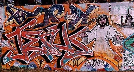 Imagenes que digan Jesus en graffiti - Imagui