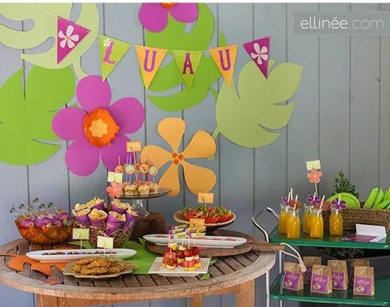 17 mejores ideas sobre Fiestas Infantiles Hawaianas en Pinterest ...