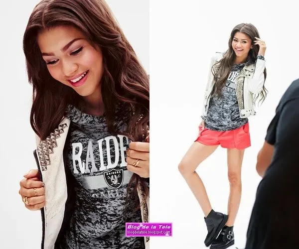 Blog de la Tele: [Fotos] Zendaya: Modelo de ropa adolescente de la NFA
