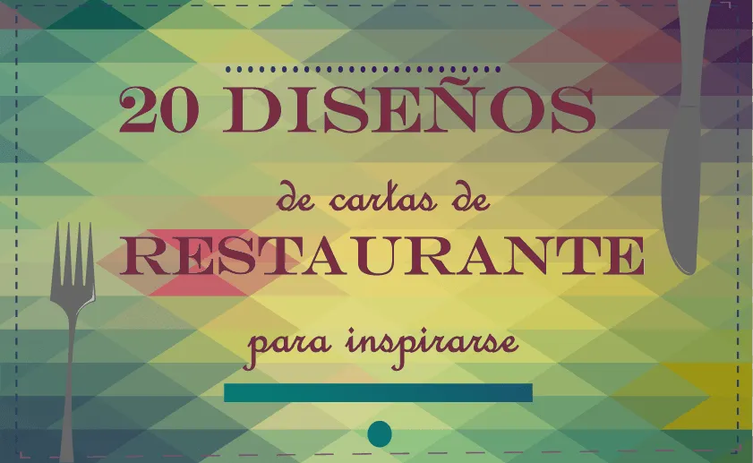 Blog TodoALaCarta2O diseños de cartas de restaurantes para inspirarse