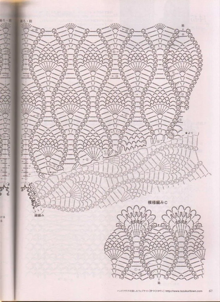 Blusa con diseño de piñas | Mi Rincon de Crochet Blusa con diseño de piñas | Mi Rincon de Crochet