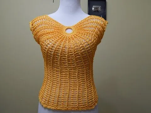 Blusa Tejida para Verano Crochet parte 1 - Youtube Downloader mp3