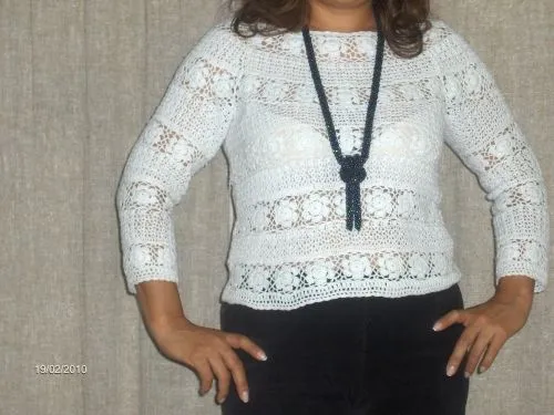 Imagen Blusa y collar de crochet - grupos.emagister.com Imagen Blusa y collar de crochet - grupos.emagister.com