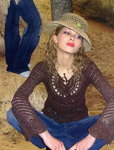 ... Lalis..... de todo un poco: Blusas tejidas con patrones varios modelos ... Lalis..... de todo un poco: Blusas tejidas con patrones varios modelos