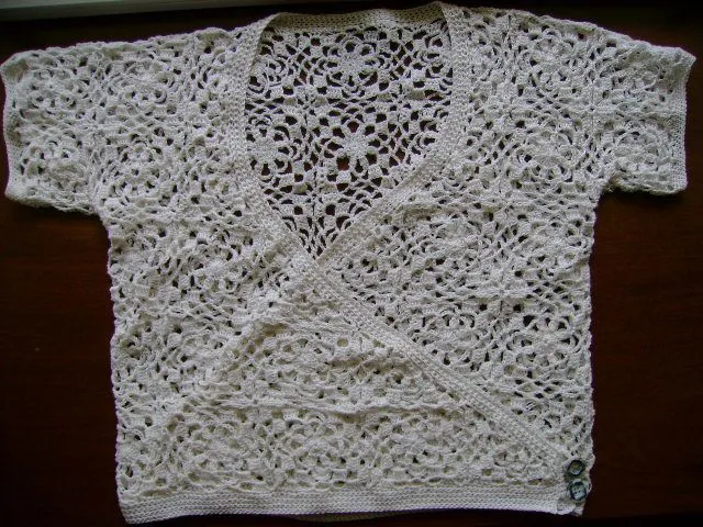 Puntadas de blusas caladas en crochet - Imagui