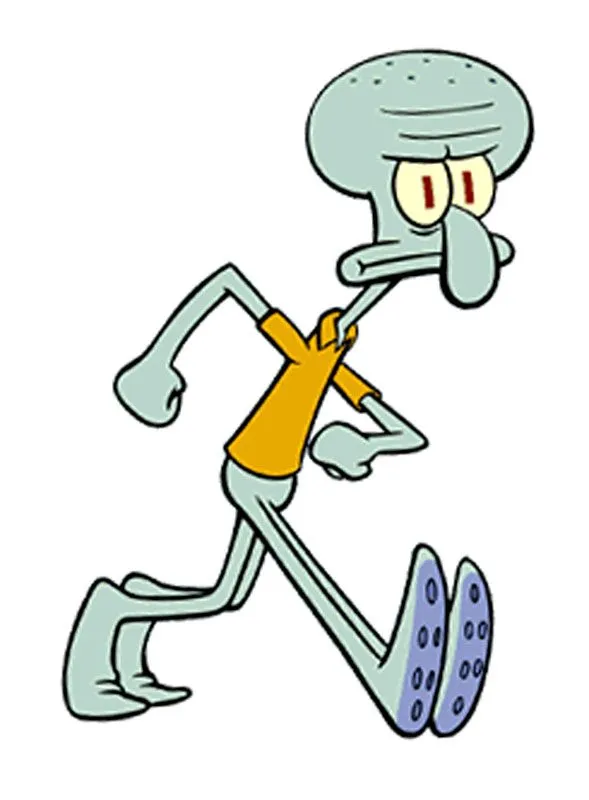 Bob Esponja: Dibujos de Calamardo para Imprimir Bob Esponja: Dibujos de Calamardo para Imprimir