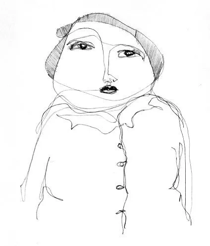 boceto de mujer sin orejas | Flickr - Photo Sharing!