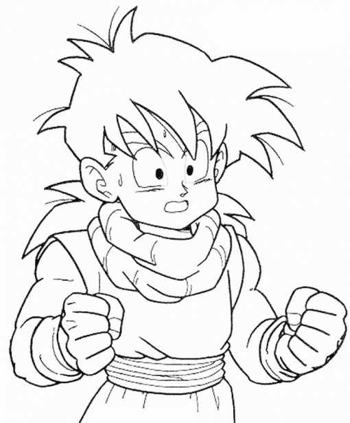 Dibujos para pintar de Dragon Ball Gt - Imagui