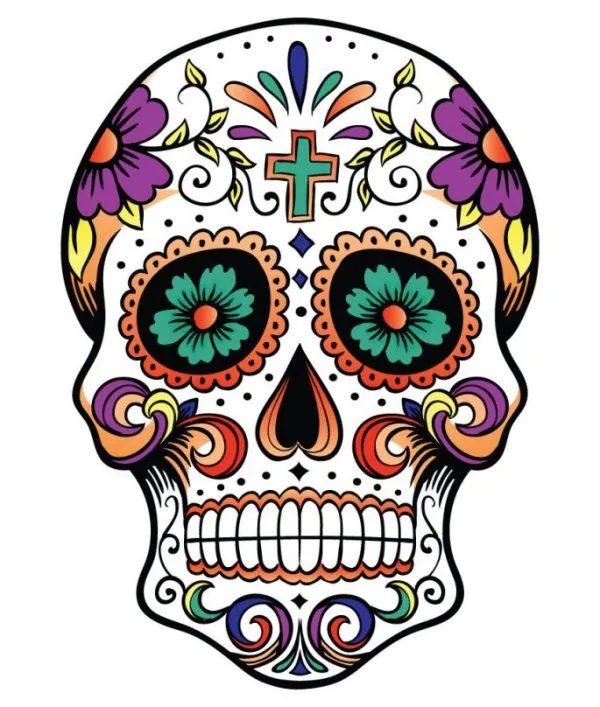 Bocetos y tatuajes de calaveras mexicanas