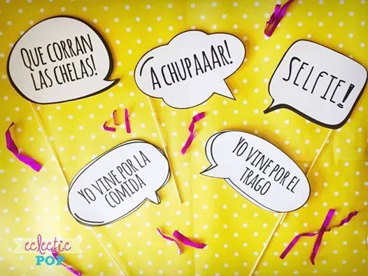 Frases para Photobooth - Eclectic Pop #eclecticpop #eventos ...