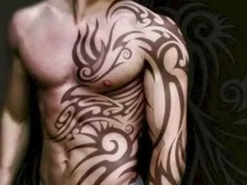 Body Tattoo Tribal Tattoo Pictures - YouTube