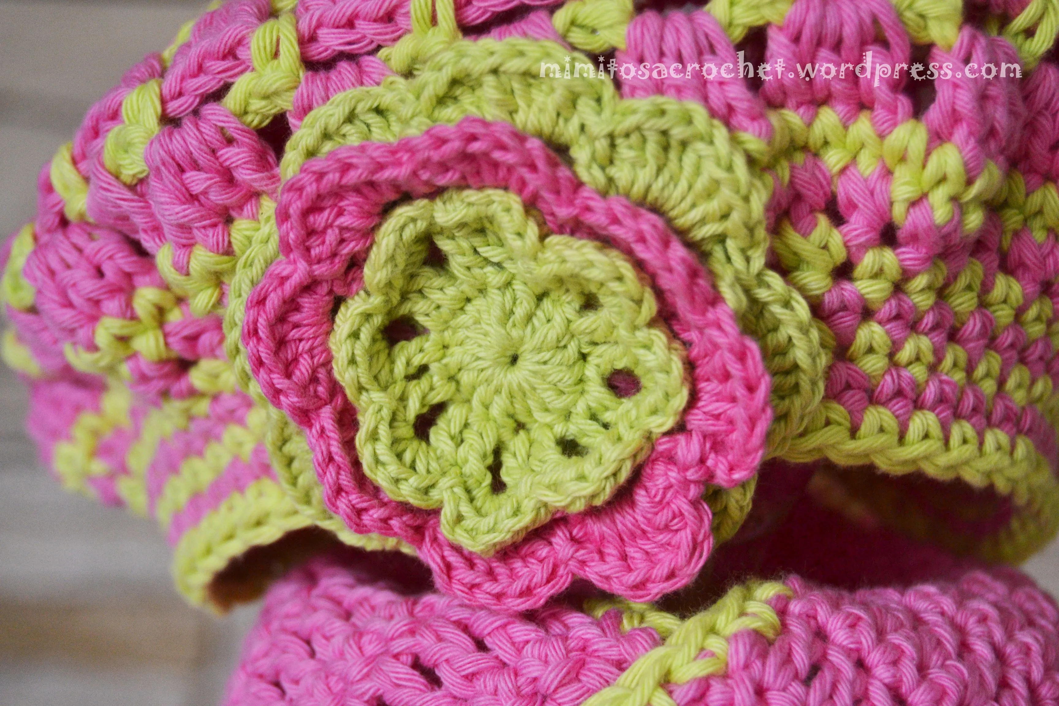 Boina con flor a Crochet | Mimitos a Crochet