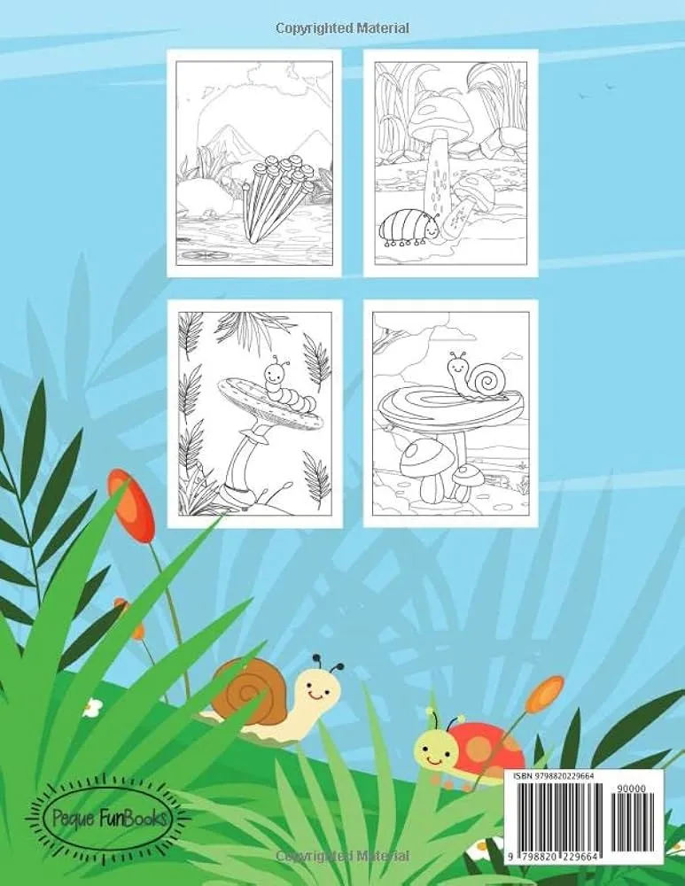 Bolets Per Pintar: Llibre Infantil Per Dibuixar Fongs Per Nens i Nenes de 4  a 7 Anys – Pinta Boscos i Insectes : FunBooks, Peque: Amazon.es: Libros