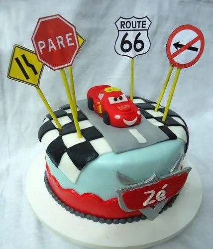 Bolo Carros / Cars Cake | Flickr - Photo Sharing!