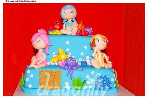 Bolo Princesas do Mar / Sea Princesses Cake - a photo on Flickriver