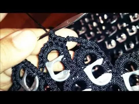 Como hacer bolsa de Anillas Inclinadas - YouTube