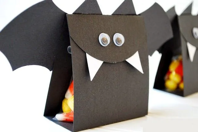 Bolsas de dulces en forma de vampiro para Halloween ~ Solountip.com