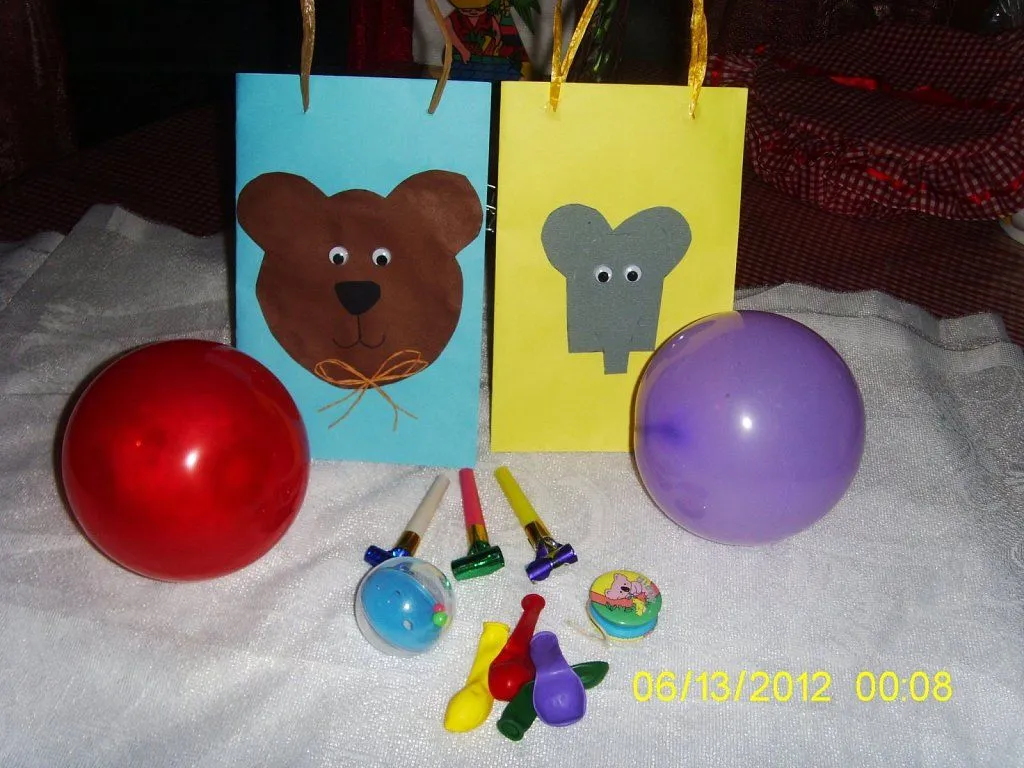 bolsas para fiestas infantiles | Aprender manualidades es facilisimo.