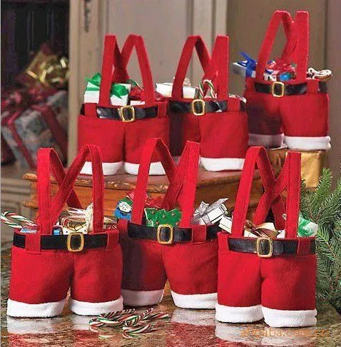 Navidad bolsas de regalo, navidad bolsa de caramelos, bolsa de ...