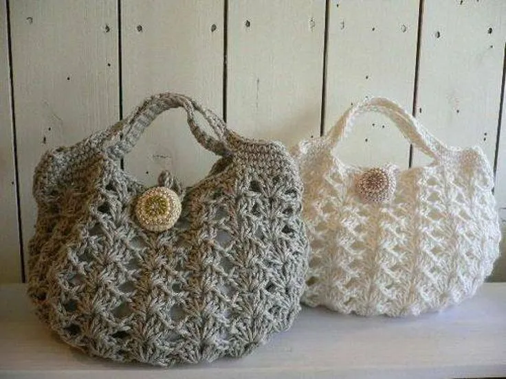 Cómo hacer un bonito bolso tejido a crochet | GANCHILLO ...