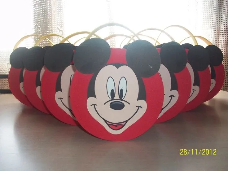 bolsitas golosineras mickey mouse II | made by me! ;) | Pinterest ...