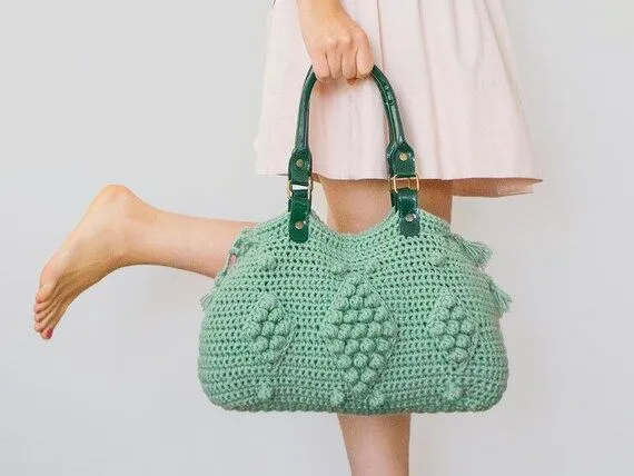 BOLSO / / bandolera Crochet bolso estilo de las por Sudrishta