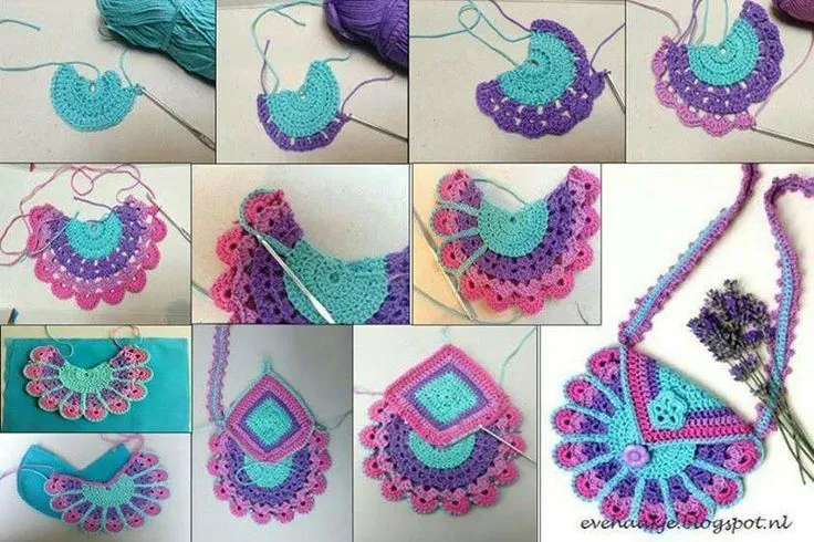 Bolso crochet paso a paso | tejido | Pinterest