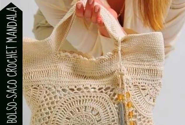 Bolso Mandalas Crochet Patron - Patrones Crochet