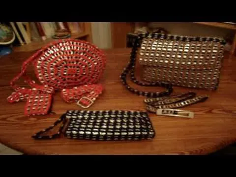 Bolsos de anillas de refresco "bandoleras, de mano..." - YouTube