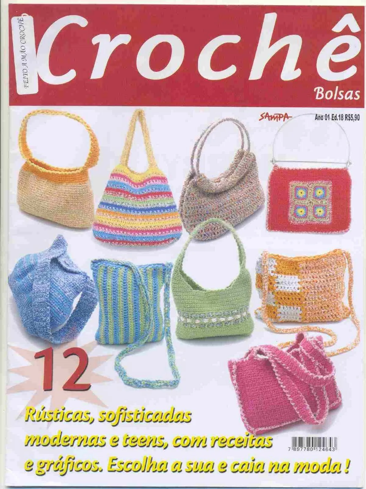 Revistas de crochet: Bolsos en crochet