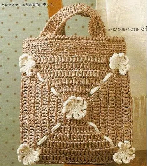 5 Bolsos de Crochet con Patrones y Tutoriales - Patrones Crochet