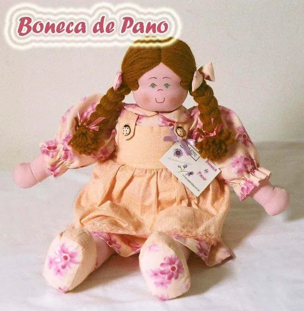 Boneca de Pano - Artesanal e Confecção | Cultura Mix Boneca de Pano - Artesanal e Confecção | Cultura Mix