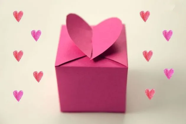 Bonitas cajas románticas - Manualidades para Regalar | cartón ...
