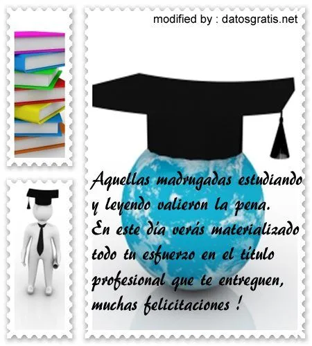 Bonitas Frases De Felicitación Por Graduación Con Imàgenes | Todos ...