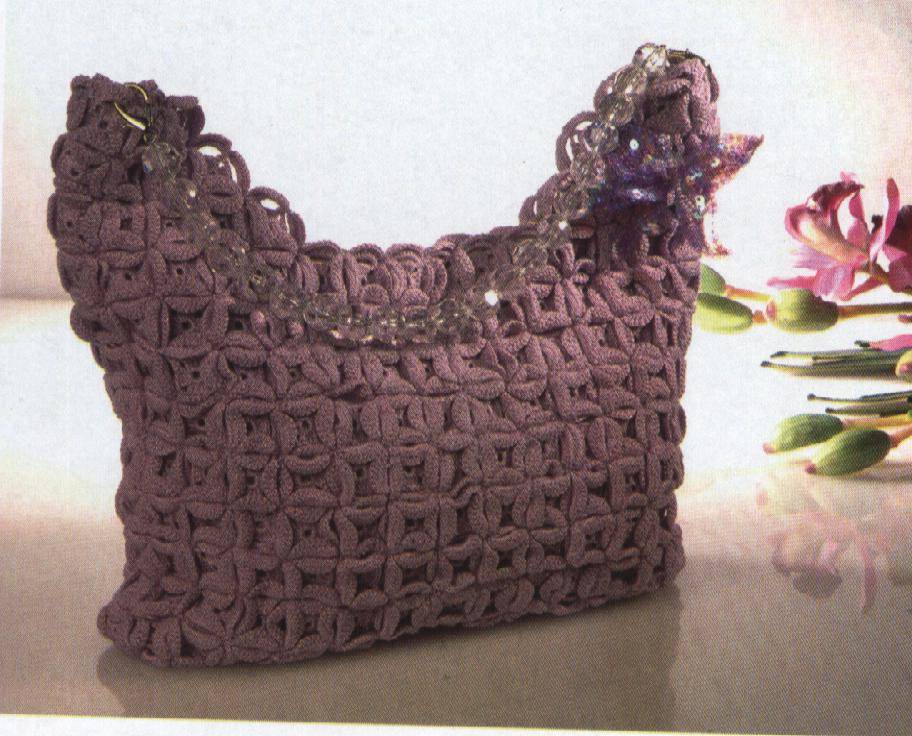 Patrones de carteras tejidas a crochet - Imagui