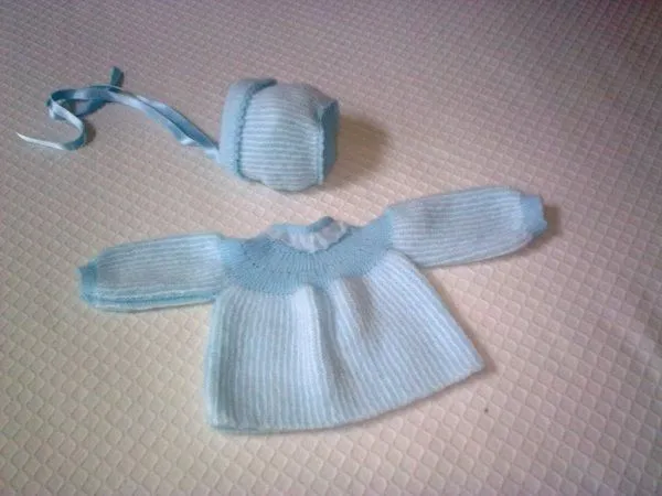 Punto para tejer ropa de bebé - Imagui