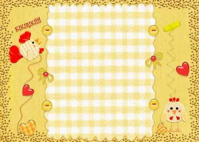 bonitooh...free scrap: Fondo blog "Vichy rooster" bonitooh...free scrap: Fondo blog "Vichy rooster"