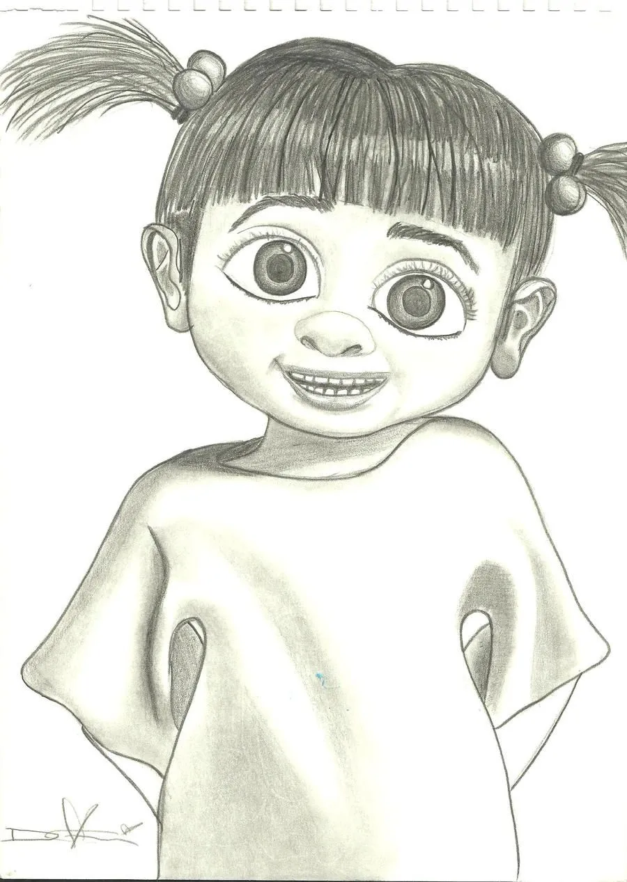 Boo - Monsters Inc. by ~Stencilgirl on deviantART Boo - Monsters Inc. by ~Stencilgirl on deviantART