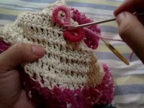 Bordado Flor rococo artesanato crochê - YouTube