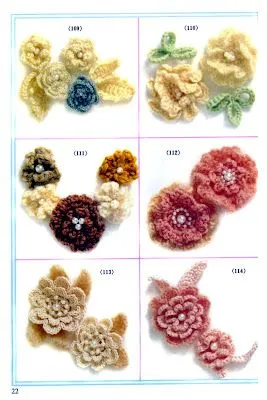Bordar, Tejer y Algo Mas...: Flores a Crochet Bordar, Tejer y Algo Mas...: Flores a Crochet